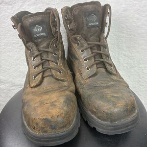 Pre Owned Wolverine Carlsbad W231123 Steel Toe Size 81/2 Waterproof